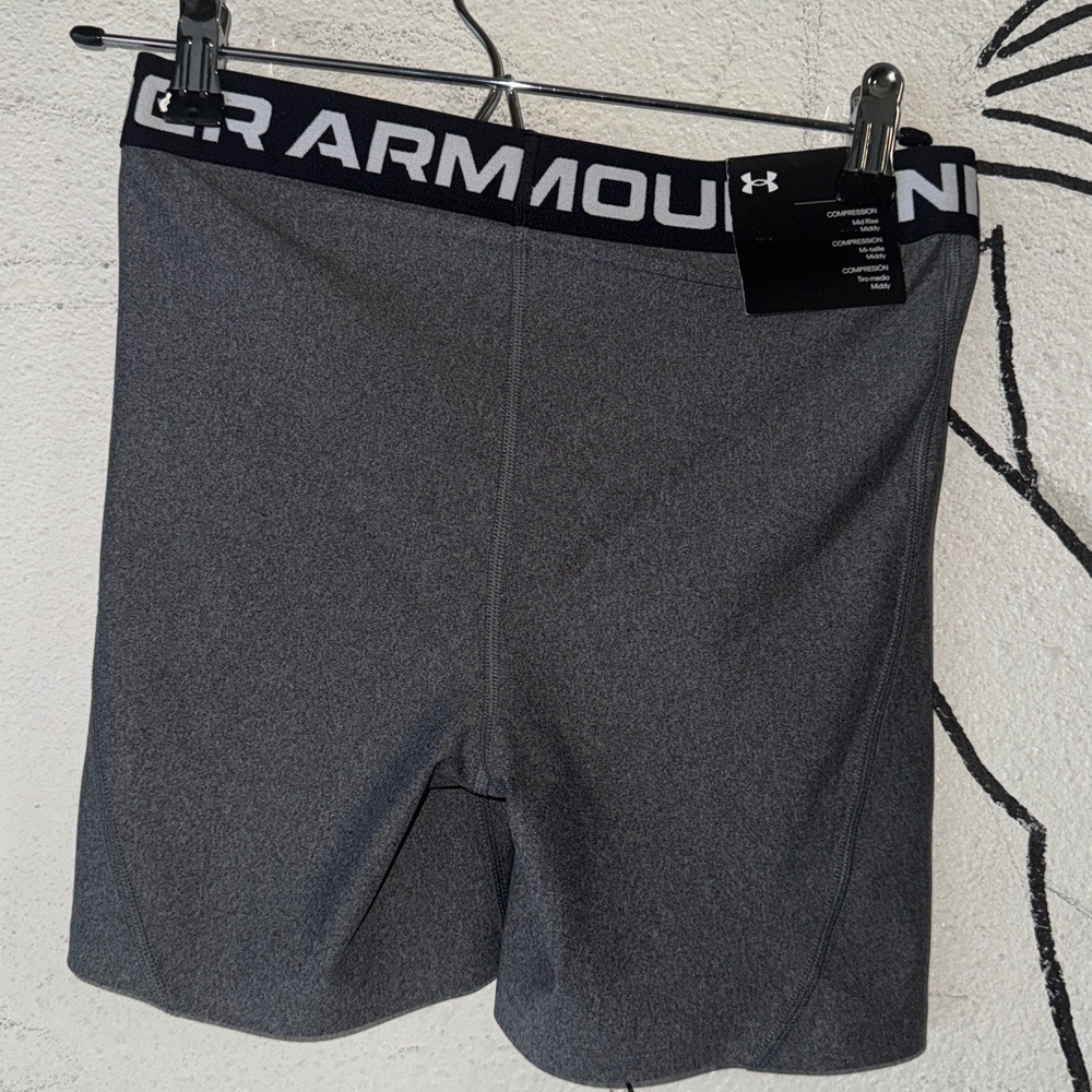Under Armour Charcoal Performance Shorts size small - Picture 7 of 7